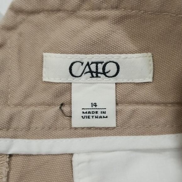 Cato Khaki‎ Capris Plus Size 14 - Picture 6 of 8